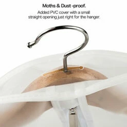 Univivi Hanging Garment Bag 43 Inch Suit Bag For Storage(Set Of 6) Washable Translucent Lightweight Garment Bags For Dress Suits, Jackets, T-Shirt, Sports Coats Etc. -Luggage Sales Shop 41uyPcgYb5L