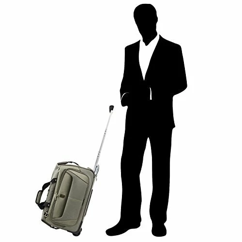 Travelpro Luggage Maxlite 5 20" Lightweight Carry-On Rolling Duffel Suitcase, Slate Green One Size 8 Travelpro Luggage Maxlite 5 20" Lightweight Carry-On Rolling Duffel Suitcase, Slate Green One Size - Image 6