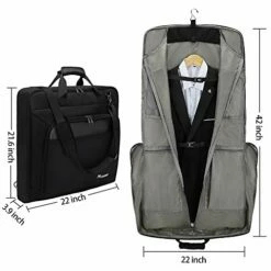 Modoker Suit Luggage Garment Bag With Shoulder Strap, Suit Carry On Bag Hanging Suitcase Black Garment Bags For Men Women Business Travel -Luggage Sales Shop 41z24eDC1HL