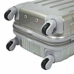Travelers Club Polaris Hardside Metallic Spinner Luggage, Silver, Carry-On 20-Inch 20 Travelers Club Polaris Hardside Metallic Spinner Luggage, Silver, Carry-On 20-Inch -Luggage Sales Shop 51 AiG6 mxL