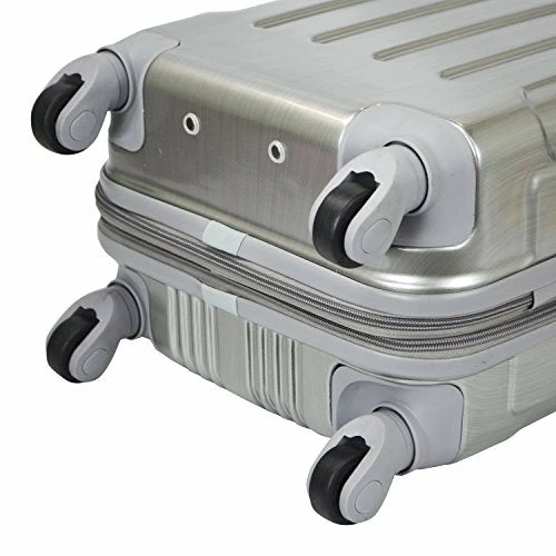 Travelers Club Polaris Hardside Metallic Spinner Luggage, Silver, Carry-On 20-Inch 9 Travelers Club Polaris Hardside Metallic Spinner Luggage, Silver, Carry-On 20-Inch - Image 7