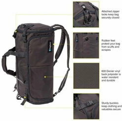 BagLane Hybrid Backpack Garment Bag - Travel Carry On Suit Bag (Charcoal) 11 BagLane Hybrid Backpack Garment Bag - Travel Carry On Suit Bag (Charcoal) -Luggage Sales Shop 51 AxPZ4a5L