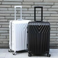 New Aluminum Frame Rolling Luggage Women Travel Bag Trolley Suitcase Carry On Luggage,Silver,24 -Luggage Sales Shop 51 TOdkbmAL a93b5626 102a 4dc1 b6bd 3b2f2afa2fde