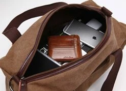 Berchirly Travel Canvas Handbag Tote Duffel Bag Carry On Bags Weekender Overnight Bag -Luggage Sales Shop 51 zggTMe8L