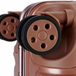 TPRC Donna Hardside/Aluminum Frame Spinner Luggage, Rose Gold, Carry-On 20-Inch -Luggage Sales Shop 510B84aq aL