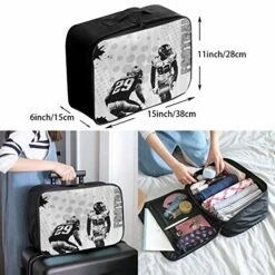 HFXFM American Football Travel Pouch Carry-on Duffel Bag Waterproof Portable Luggage Bag Attach -Luggage Sales Shop 511usv WUNL