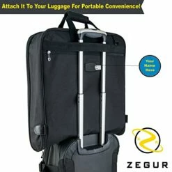 ZEGUR Suit Carry On Garment Bag For Travel & Business Trips With Shoulder Strap (Black) -Luggage Sales Shop 519rx9RVtYL d5dc6e54 e2fe 40e1 98e2 ff0a38edfcb3