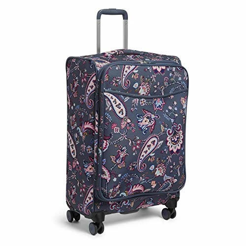Vera Bradley Women's Softside Rolling Suitcase Luggage, Felicity Paisley, 27" Check In 5 Vera Bradley Women's Softside Rolling Suitcase Luggage, Felicity Paisley, 27" Check In - Image 3