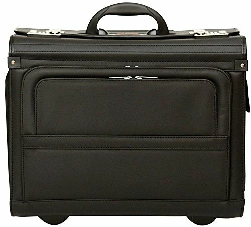 Wheeled Pilot Case Rolling 17.3" Laptop Roller Bag Briefcase Hand Luggage Flight Cabin 11 Wheeled Pilot Case Rolling 17.3" Laptop Roller Bag Briefcase Hand Luggage Flight Cabin - Image 9