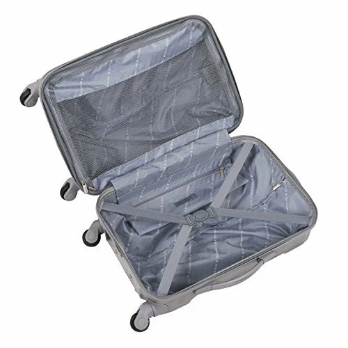 Travelers Club Polaris Hardside Metallic Spinner Luggage, Silver, Carry-On 20-Inch 8 Travelers Club Polaris Hardside Metallic Spinner Luggage, Silver, Carry-On 20-Inch - Image 6