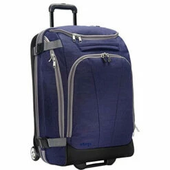 EBags TLS Mother Lode Junior 25" Rolling Duffel Bag Luggage - (Brushed Indigo)