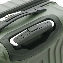 Wrangler Auburn Hills Hardside Spinner Luggage, Thyme Green, Carry-On 20-Inch -Luggage Sales Shop 51FtYqO4MTL