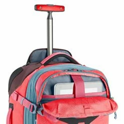 Eagle Creek Gear Warrior International Carry-On Rolling Duffel Bag, Coral Sunset -Luggage Sales Shop 51G2 Cer2WL