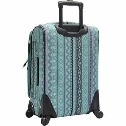 Steve Madden Designer 20 Inch Luggage Collection - Lightweight Softside Expandable Suitcase For Men & Women - Durable Carry On Bag With 4-Rolling Spinner Wheels (Legends Turquoise) 10 Steve Madden Designer 20 Inch Luggage Collection - Lightweight Softside Expandable Suitcase For Men & Women - Durable Carry On Bag With 4-Rolling Spinner Wheels (Legends Turquoise) -Luggage Sales Shop 51M849iP43L