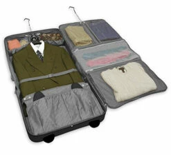 London Fog Buckingham 44" Wheeled Garment Bag, Black -Luggage Sales Shop 51MH8TTdS7L daa847fe 16af 4be6 804f d4b2ebbfbedc