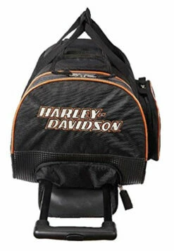 Harley Davidson Harley-Davidson Bar & Shield Logo 20" Wheeling Duffel Carry-On Bag 99416-BLACK -Luggage Sales Shop 51O3WaMVuOL