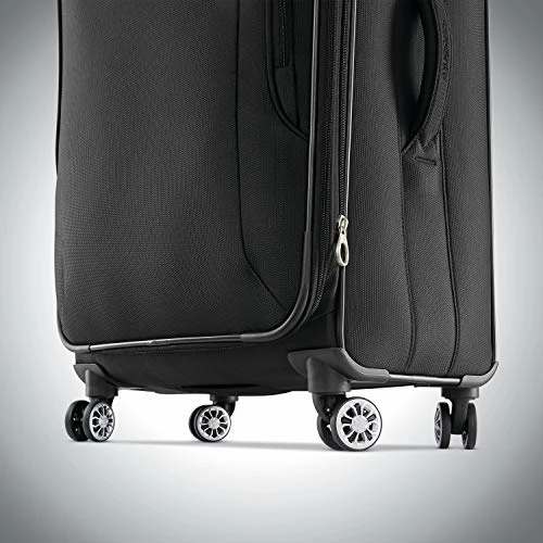 Samsonite Ascella X Softside Expandable Luggage With Spinner Wheels, Black, Carry-On 20-Inch 5 Samsonite Ascella X Softside Expandable Luggage With Spinner Wheels, Black, Carry-On 20-Inch - Image 4