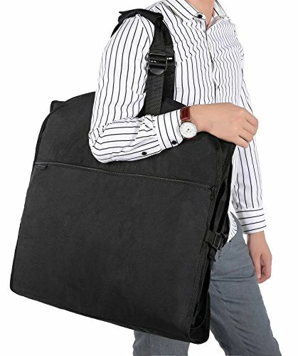 Magictodoor 60" Garment Bag Tri-Fold Gown Length W/Hanging Hook Large Pocket Destination Bag 3 Magictodoor 60" Garment Bag Tri-Fold Gown Length W/Hanging Hook Large Pocket Destination Bag