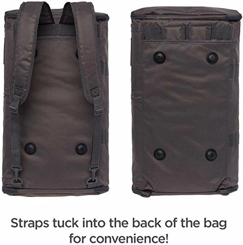 BagLane Hybrid Backpack Garment Bag - Travel Carry On Suit Bag (Charcoal) 7 BagLane Hybrid Backpack Garment Bag - Travel Carry On Suit Bag (Charcoal) - Image 5