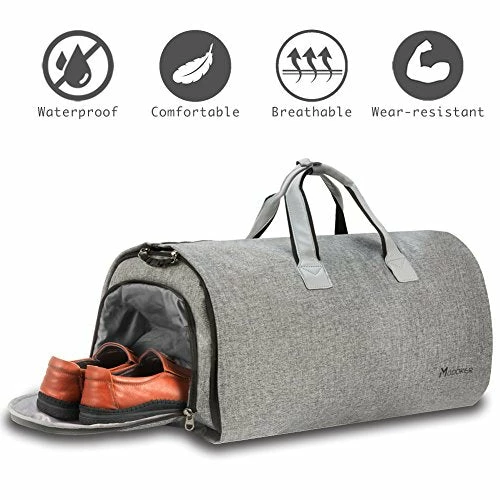 Convertible Garment Bag With Shoulder Strap, Modoker Carry On Garment Duffel Bag For Men Women - 2 In 1 Hanging Suitcase Suit Travel Bags 7 Convertible Garment Bag With Shoulder Strap, Modoker Carry On Garment Duffel Bag For Men Women - 2 In 1 Hanging Suitcase Suit Travel Bags - Image 5