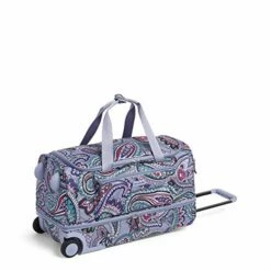 Vera Bradley Women's Duffle Luggage Vera Bradley Women S Lighten Up Foldable Duffel Rolling Suitcase Kona Paisley One Size, Kona Paisley, One Size US -Luggage Sales Shop 51WBcmHYpYL