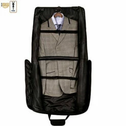 3 Suit Carry On Garment Bag For Travel & Business Trips With Shoulder Strap 40'' Bagazzi Brand -Luggage Sales Shop 51WCYy3z17L