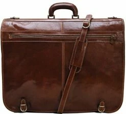 Floto Luggage Venezia Garment Bag Suitcase, Vecchio Brown, Large -Luggage Sales Shop 51We461bfKL
