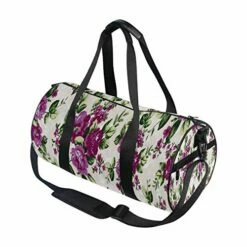 Duffel Bag Floral Pattern New Women Garment Gym Tote Bag Best Sports Bag For Boys -Luggage Sales Shop 51WpOZDVJCL