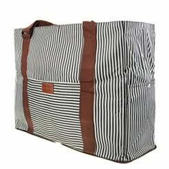 FakeFace Durable Waterproof Oxford Striped Travel Duffle Tote Carry On Duffel Bag For Women Men 14 FakeFace Durable Waterproof Oxford Striped Travel Duffle Tote Carry On Duffel Bag For Women Men -Luggage Sales Shop 51WyTPvA29L 97ad626d 9ebe 4d03 bf87 aa5e56a64d4a