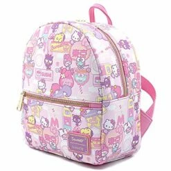 Loungefly Sanrio Hello Kitty Kawaii Convertible Double Strap Shoulder Bag Handbag Purse One Size -Luggage Sales Shop 51YxwgElk0L