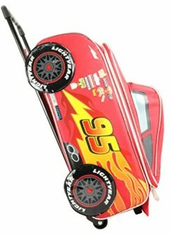Disney Pixar Cars 2 Rolling Lightning McQueen Luggage Suitcase -Luggage Sales Shop 51ZuRVzpUOL