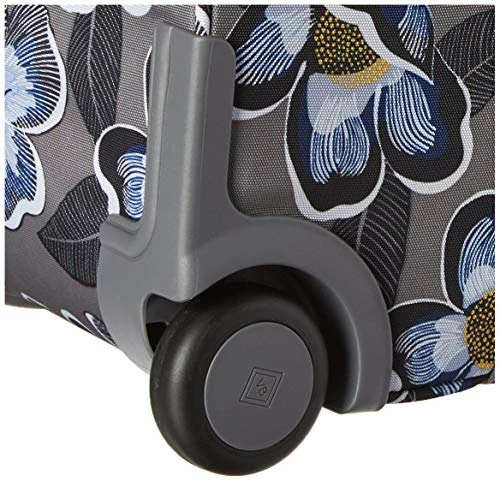 Vera Bradley Recycled Lighten Up Reactive XL Foldable Rolling Duffle Luggage, Blooms Shower 8 Vera Bradley Recycled Lighten Up Reactive XL Foldable Rolling Duffle Luggage, Blooms Shower - Image 6