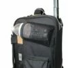 17" Rolling Personal Item Under Seat Luggage For Virgin Australian, Sun Country, Alaska, Delta Airlines (Black)