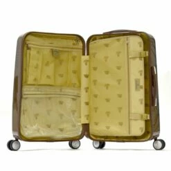 Olympia Luggage King Sejong Art Series 25 Inch Mid-size Rolling Case, Khaki, One Size -Luggage Sales Shop 51c 2B2FJ esL