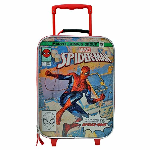 Marvel 16'' Spiderman Amazing Pilot Case Rolling Luggage Case Carry On Approved 3 Marvel 16'' Spiderman Amazing Pilot Case Rolling Luggage Case Carry On Approved