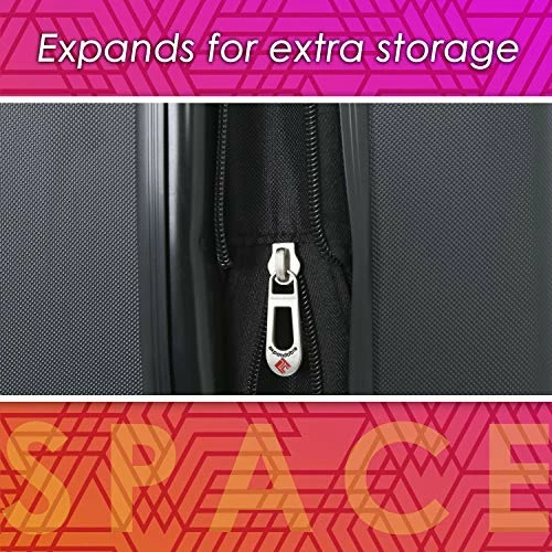Travelers Club Chicago II Expandable Spinner Carry-On Luggage, Cobalt Blue, 20-Inch 10 Travelers Club Chicago II Expandable Spinner Carry-On Luggage, Cobalt Blue, 20-Inch - Image 8