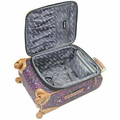 Steve Madden Designer Luggage Collection - Lightweight Softside Expandable Suitcase For Men & Women - Durable 20 Inch Carry On Bag With 4-Rolling Spinner Wheels (Dark Purple) 12 Steve Madden Designer Luggage Collection - Lightweight Softside Expandable Suitcase For Men & Women - Durable 20 Inch Carry On Bag With 4-Rolling Spinner Wheels (Dark Purple) -Luggage Sales Shop 51fQAhq4mOL 118ef9ea a166 42b9 a666 c9f44a53be24