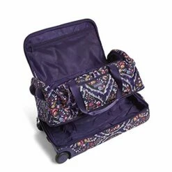 Vera Bradley Women's Duffle Luggage Lighten Up Foldable Duffel Rolling Suitcase, Foxwood Meadow, One Size -Luggage Sales Shop 51fgxHjl6eL