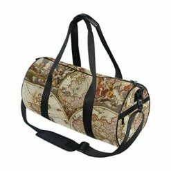 OuLian Duffel Bag Vintage Map Wallpapers - Cave Women Garment Gym Tote Bag Best Sports Bag For Boys -Luggage Sales Shop 51geYWIAmjL