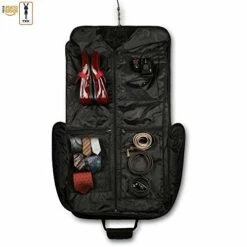 3 Suit Carry On Garment Bag For Travel & Business Trips With Shoulder Strap 40'' Bagazzi Brand -Luggage Sales Shop 51kLJnhLU3L