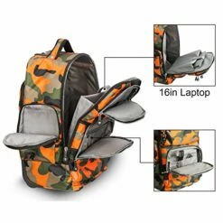 20 Inches Big Storage Multifunction Travel Wheeled Rolling Backpack Luggage Books Laptop Bag By HollyHOME -Luggage Sales Shop 51llJO1mGtL