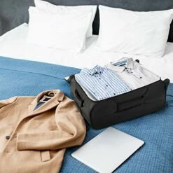 Large Capacity Maximum Allowance 22x14x9 All Parts Carry On Luggage Bag | Rolling Travel Suitcase Lightweight Small Soft Trolley For Women | Approved By Delta, United, Southwest & Many More -Luggage Sales Shop 51mnBV3ZeRL