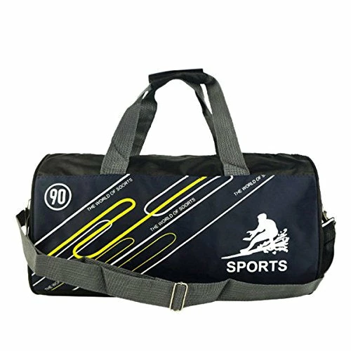 ABage Men's Gym Duffel Bag Large Printed Carry On Travel Workout Sport Gear Bag, Dark Blue 5 ABage Men's Gym Duffel Bag Large Printed Carry On Travel Workout Sport Gear Bag, Dark Blue - Image 3