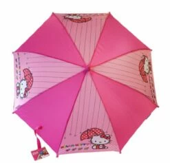 SANRIO Hello Kitty Umbrella With Molded Handle -Luggage Sales Shop 51t0b4y8h8L