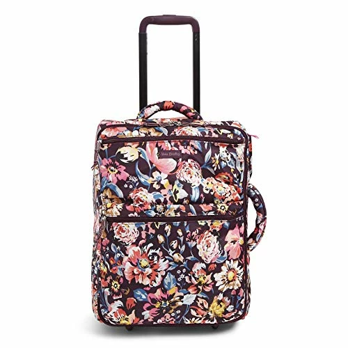 Vera Bradley Women's Lighten Up Small Softside Foldable Rolling Suitcase Luggage, Indiana Blossoms 3 Vera Bradley Women's Lighten Up Small Softside Foldable Rolling Suitcase Luggage, Indiana Blossoms