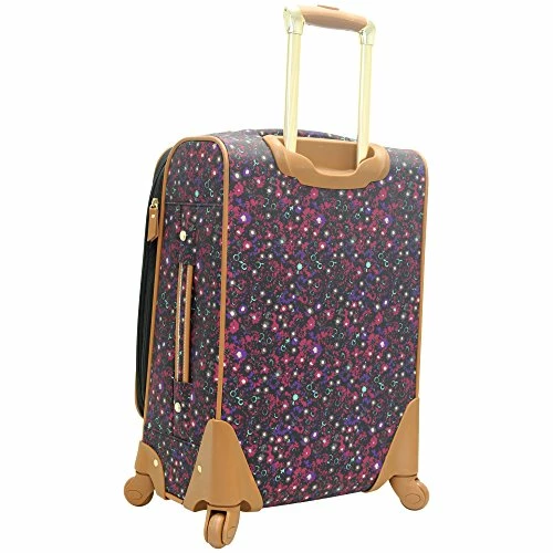 Steve Madden Designer Luggage Collection - Lightweight Softside Expandable Suitcase For Men & Women - Durable 20 Inch Carry On Bag With 4-Rolling Spinner Wheels (Dark Purple) 7 Steve Madden Designer Luggage Collection - Lightweight Softside Expandable Suitcase For Men & Women - Durable 20 Inch Carry On Bag With 4-Rolling Spinner Wheels (Dark Purple) - Image 5
