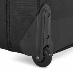 (USED) SWISSGEAR Full-Sized Effortless Folding Wheeled Garment Bag | Rolling Travel Luggage | Men's And Women's - Black -Luggage Sales Shop 51uTrab6ZXL