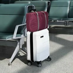 G4Free Lightweight Foldable Travel Duffel Bag Carry-on Luggage Airlines Trip Tote Bag Accessories -Luggage Sales Shop 51vqrbrWk 2BL