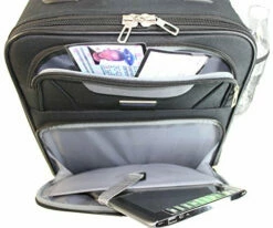 Boardingblue Airlines Rolling Personal Item Under Seat Luggage Frontier, Spirit (Black) -Luggage Sales Shop 51wrQ2mUj2L d61d52e4 aca8 4801 9dda f1ee21af91ce