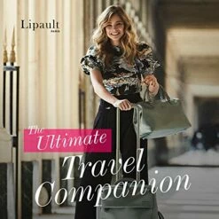 Lipault - Original Plume Spinner 55/20 Luggage - Carry-On Rolling Bag For Women - Black -Luggage Sales Shop 51yNPSgmDML dc789d58 5605 4a87 89a5 1b8286a948a5